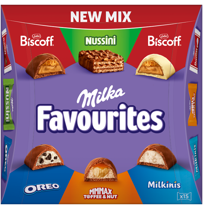 Milka Favourites Packung