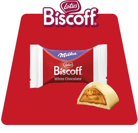 Milka Lotus Biscoff White Chocolate